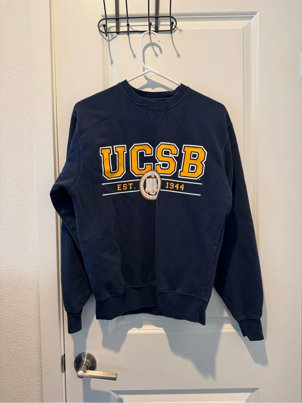 UCSB Navy Crewneck Sweatshirt - Collegiate Logo